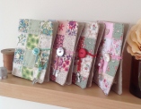 Chris made this patchwork needle case selection